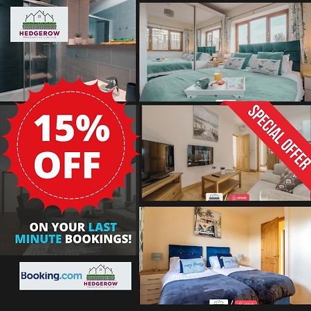 Secure 2-Bed Escape For 6 With Tranquil Garden L Special Deals L Last-Minute Deals L Truro Kültér fotó